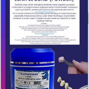 C BOND POWDER - Toz c bond